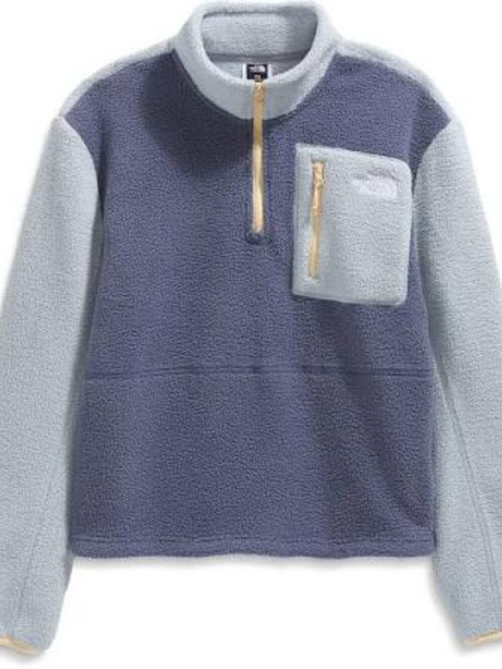 NWT The North Face Yumiori 1/4 Zip Fleece Women's Twilight Galaxy Color Block